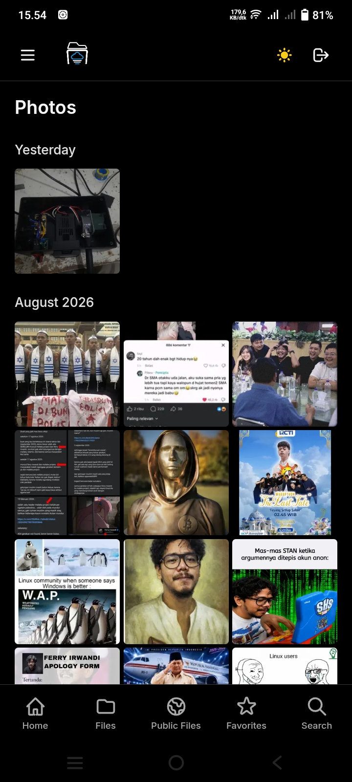 Photos Timeline